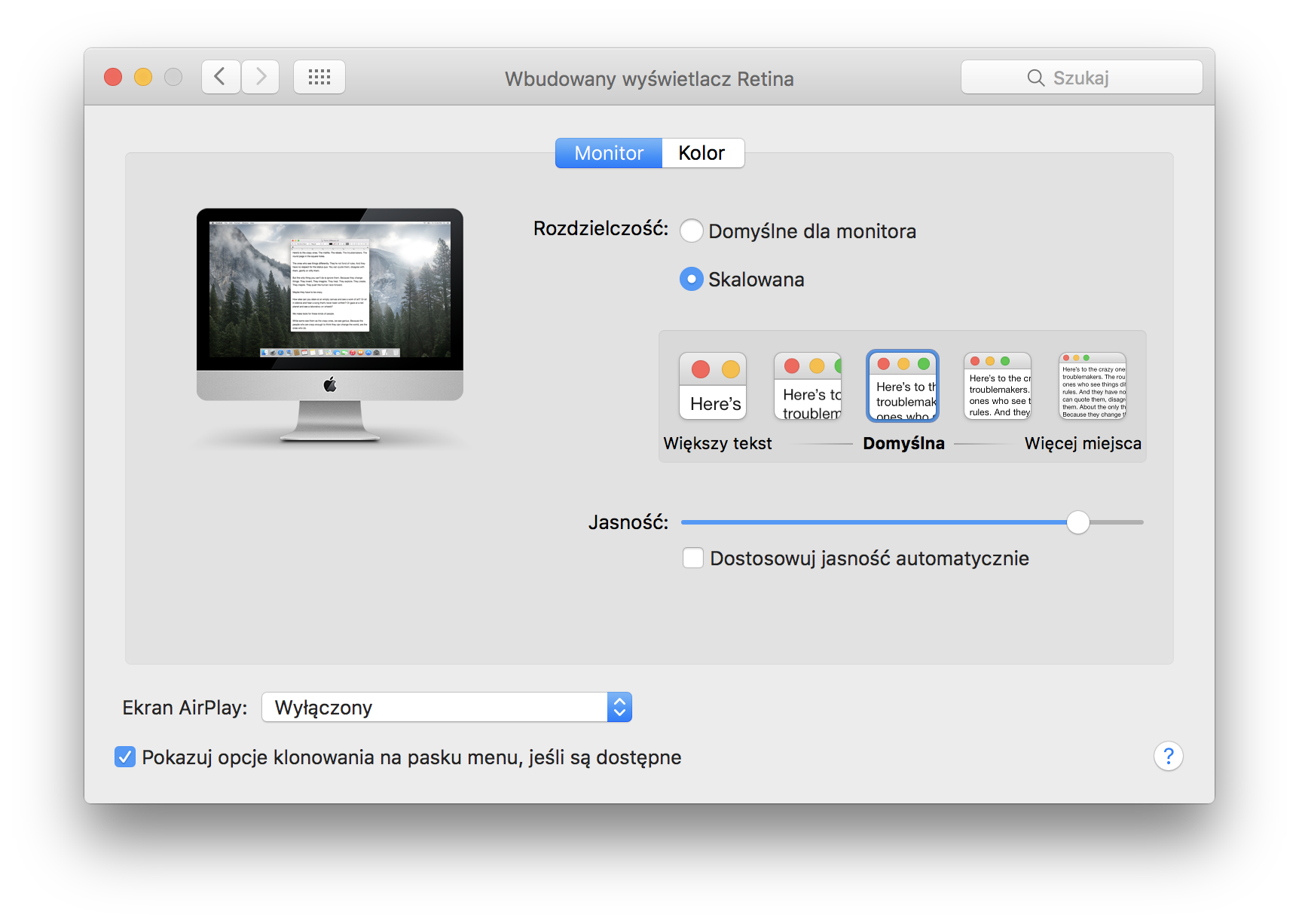 iMac 4K test recenzja